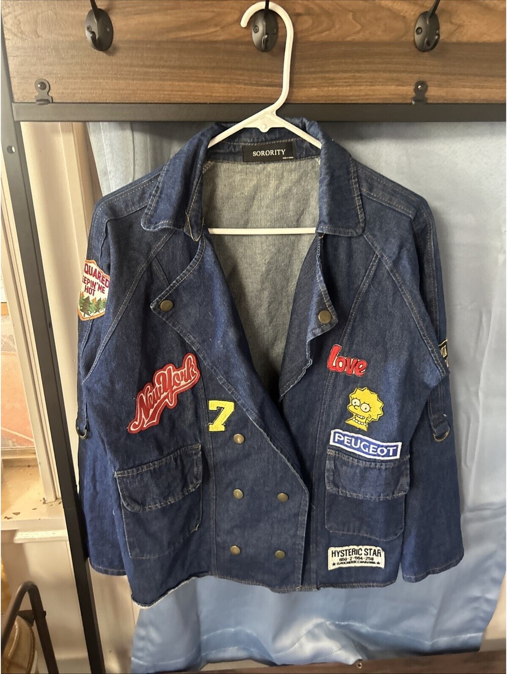 Sorority Regime Jacket With patches